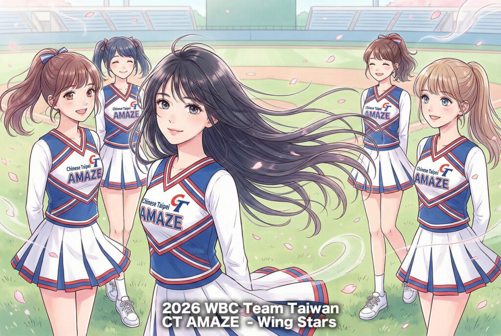 2026 WBC - Team Taiwan - CT AMAZE - 台钢雄鹰代表队