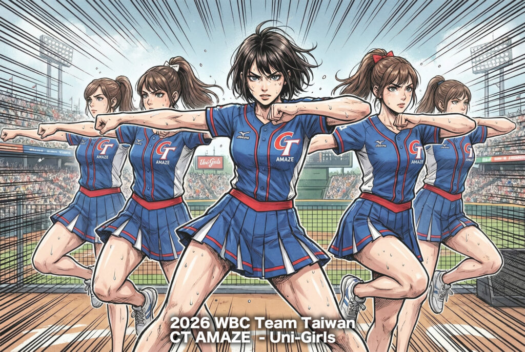 2026 WBC - Team Taiwan - CT AMAZE - 统一狮代表队