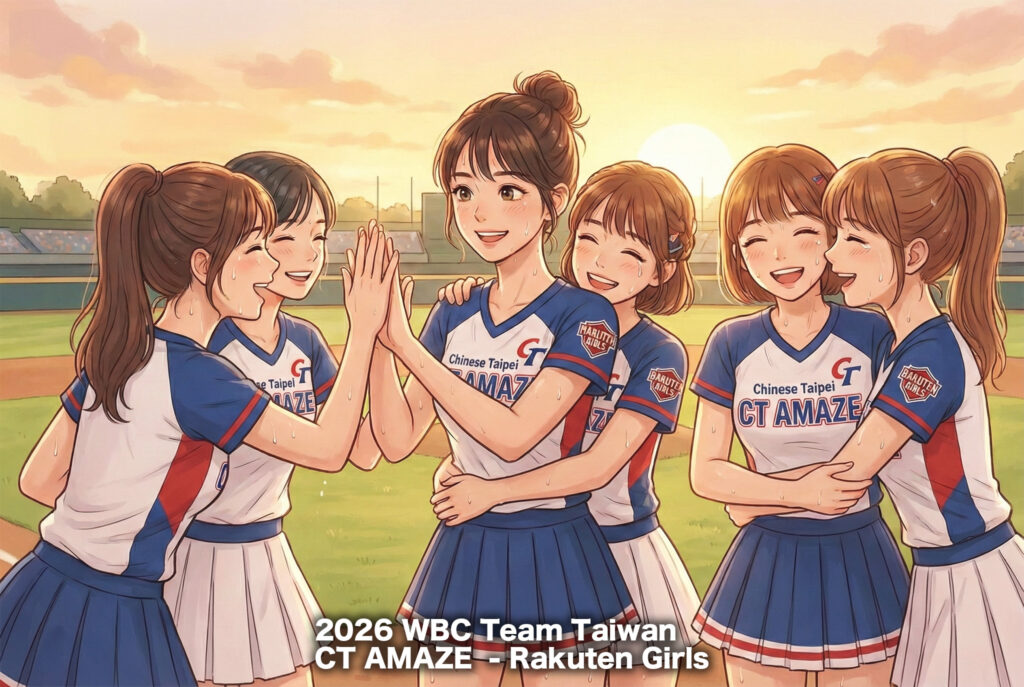 2026 WBC - Team Taiwan - CT AMAZE - 乐天桃猿代表队