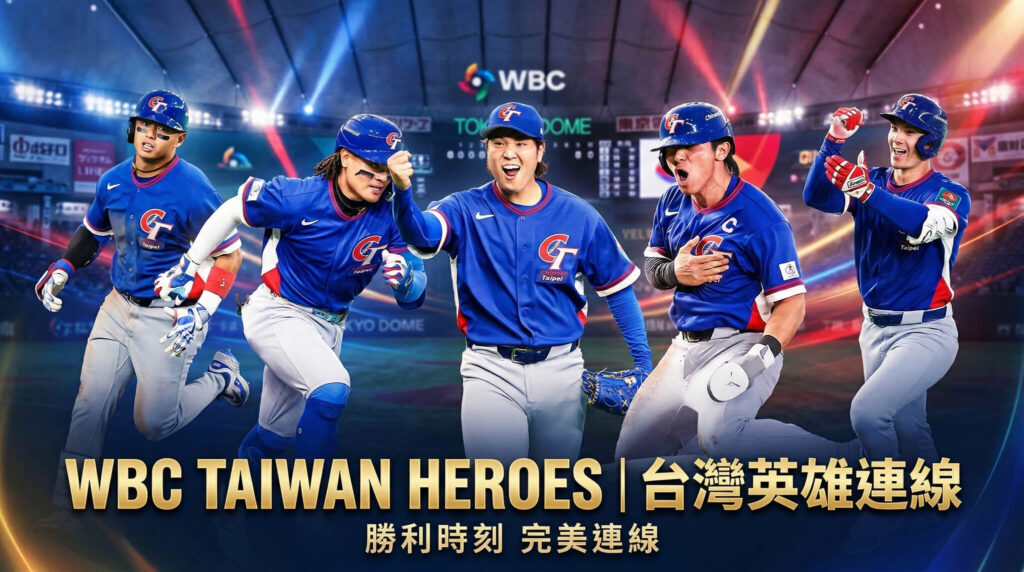 【WBC 经典赛赛后速报】等了 20 年的感动！延长赛 5:4 击败宿敌韩国，台湾队夺胜保住晋级生机